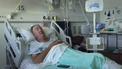 Jeremy Clarkson discussing his cancer diagnosis with Kaleb Cooper on Clarkson's Farm.