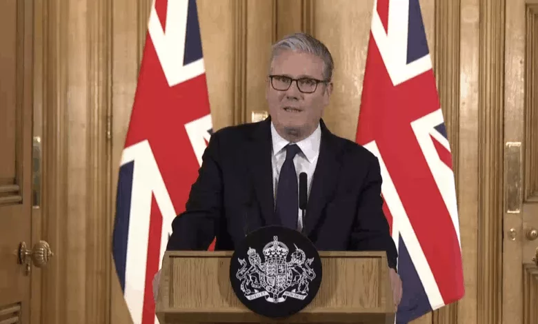 Downing Street press conference where the Prime Minister announced the under-16 social media ban