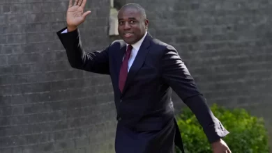 Deputy Prime Minister David Lammy speaking on a Sunday political talk show