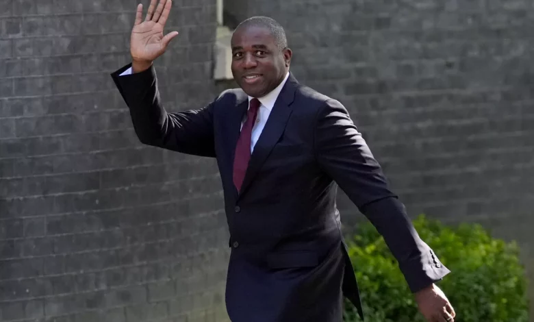 Deputy Prime Minister David Lammy speaking on a Sunday political talk show
