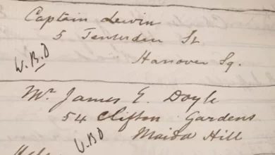 Digitised leather-bound ledgers from the London Library archive open for public search