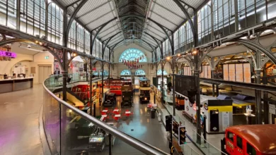 Historic Covent Garden building exterior with original entrance being restored