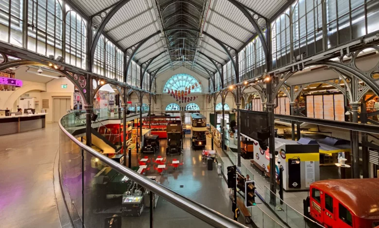 Historic Covent Garden building exterior with original entrance being restored