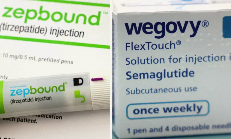 Elderly patient consulting a doctor about weight-loss medication options
