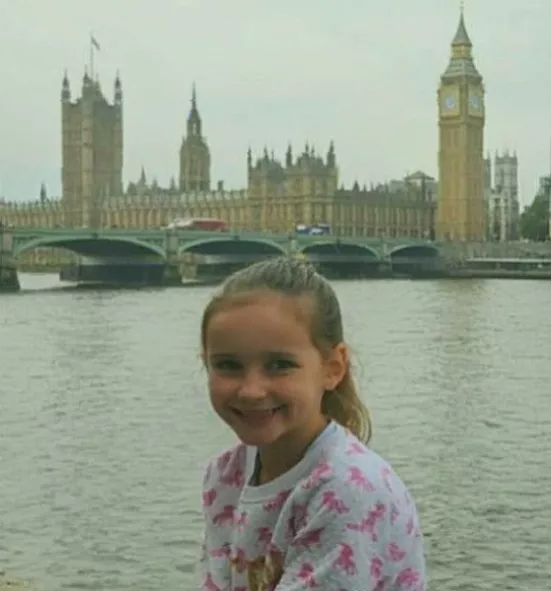 Aria Thorpe, nine, was fatally stabbed at a house in Weston-super-Mare last December.