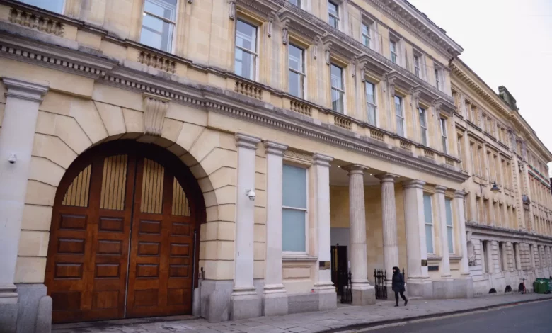 Courtroom exterior in Bristol where the trial of a postman accused of murder is being held