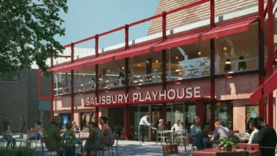 Exterior of Salisbury Playhouse theatre on Malthouse Lane