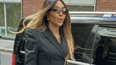 The exterior of the High Court in London where Naomi Campbell's charity appeal is being heard