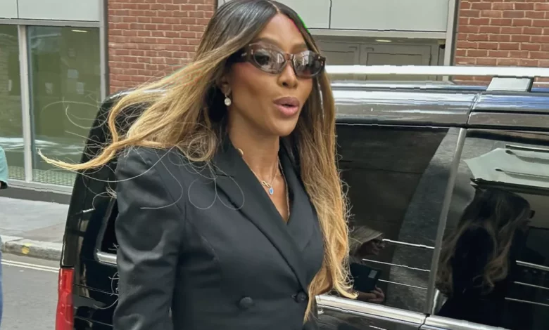 The exterior of the High Court in London where Naomi Campbell's charity appeal is being heard