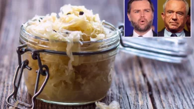 White House officials dining on plates of sauerkraut and steak for weight loss