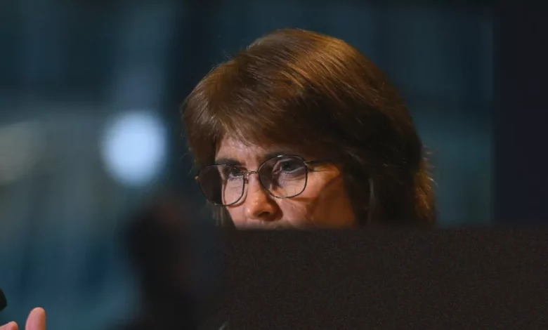 Reserve Bank of Australia board meeting in Sydney with governor Michele Bullock at the table