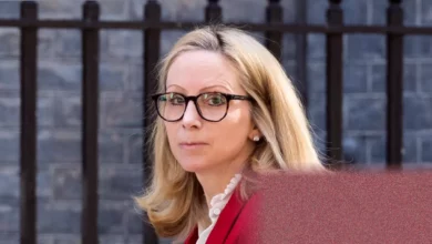 Treasury chief secretary Lucy Rigby speaking in Parliament about student loan changes
