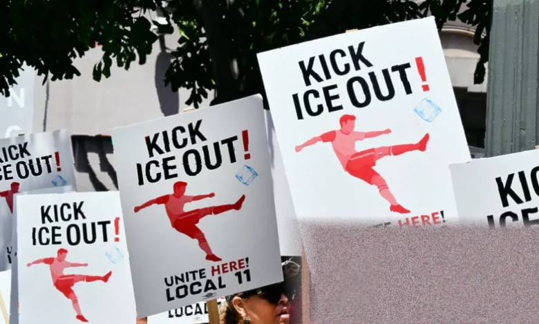 A federal courthouse in California where a judge ruled on LA’s sanctuary city policy.