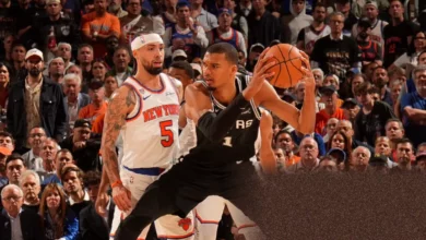 Madison Square Garden arena during the NBA Finals between the Knicks and Spurs