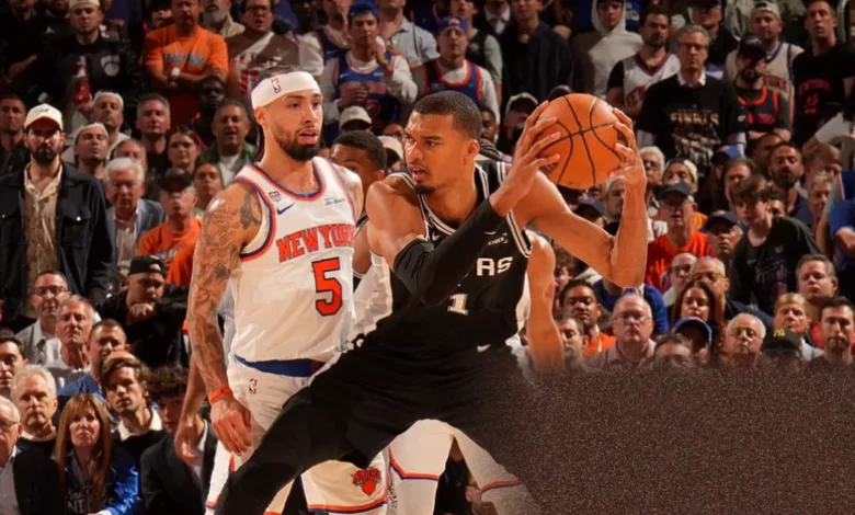 Madison Square Garden arena during the NBA Finals between the Knicks and Spurs