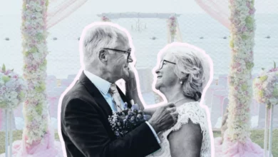 A married couple meeting with a financial advisor to discuss estate planning documents.