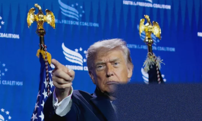 A 927-page financial disclosure report detailing Trump's 2025 earnings