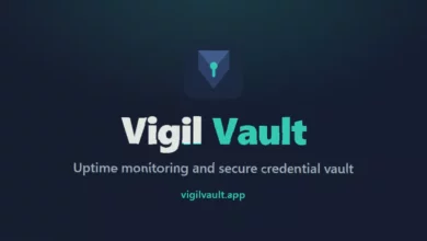 Dashboard showing uptime monitoring for websites and servers